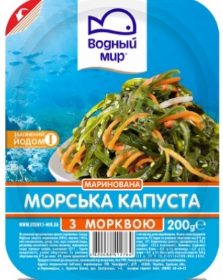 Морська капуста з морквою (200 г)